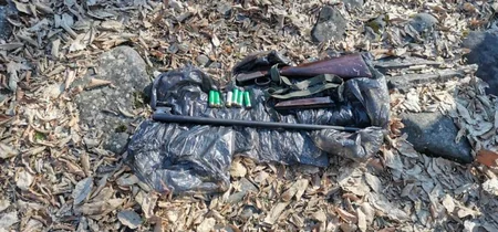 DSX: Sərhədyanı ərazilərdə 9 kq narkotik və 3 ədəd silah aşkar olunaraq götürülüb