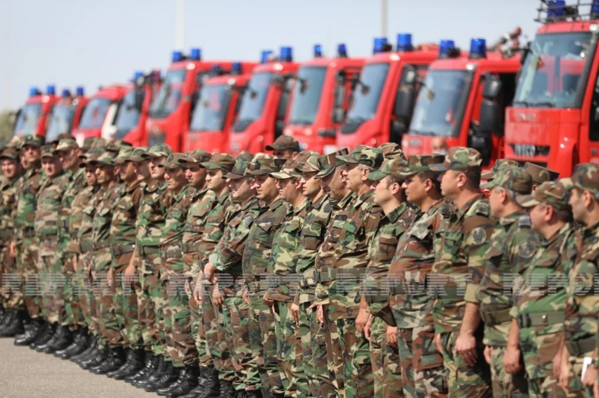 Azərbaycan yanğınsöndürənlərinin növbəti qrupu Türkiyəyə çatıb