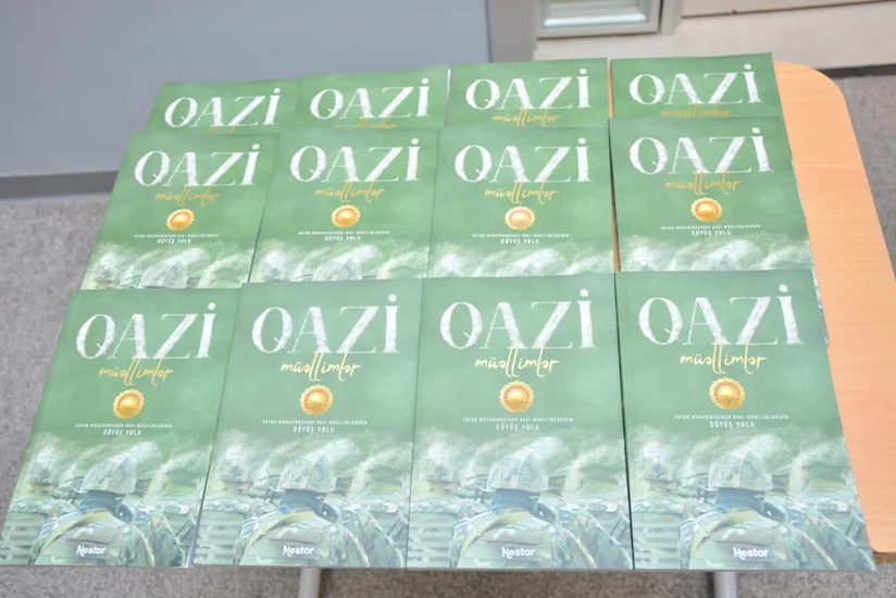 “Qazi müəllimlər” kitabı təqdim olunub 