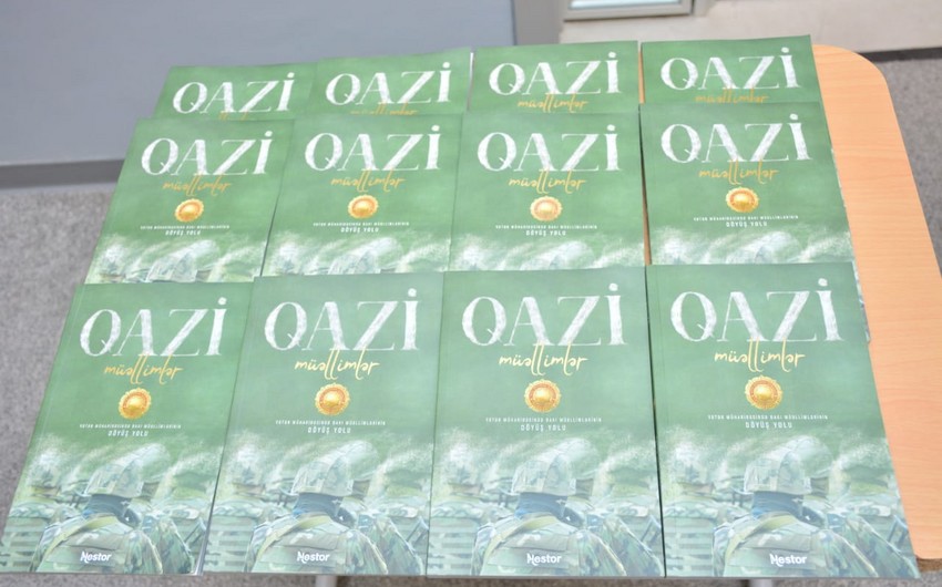 “Qazi müəllimlər” kitabı təqdim olunub 