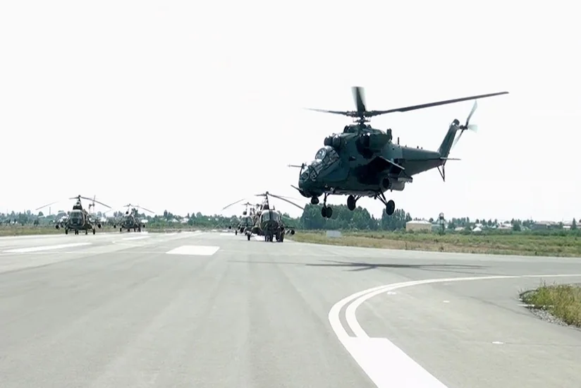 Air Force helicopter units conduct training flights - VIDEO