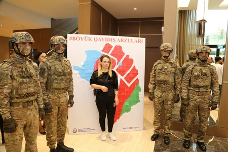 “Böyük Qayıdış arzuları adlı aksiya keçirilib