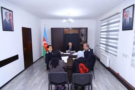 Baş prokuror Beyləqanda vətəndaşları qəbul edib