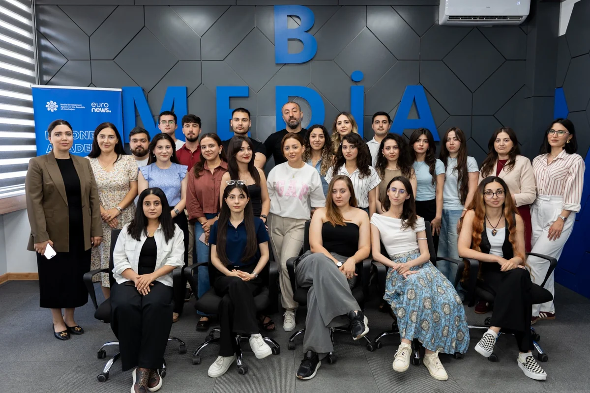 MEDİA və “Euronews”un birgə keçirdiyi beşgünlük təlim başa çatıb