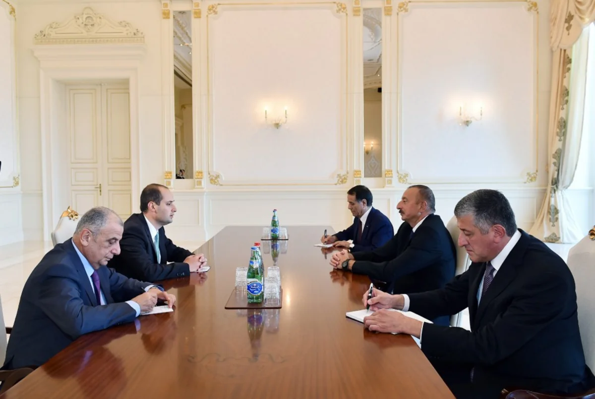 President Ilham Aliyev receives Georgian Foreign Minister