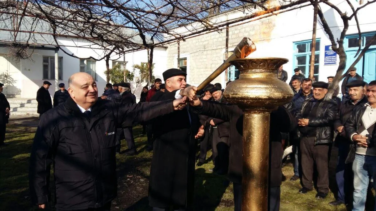 Azərbaycanda daha bir kənd qazlaşdırılıb