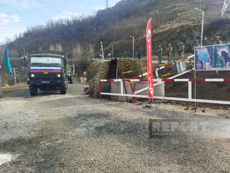 Xankəndi-Laçın yolu sülhməramlıların hərəkəti üçün açıqdır - YENİLƏNİB-9