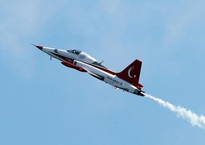 F-5 training fighter crashes in Turkiye