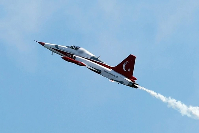 F-5 training fighter crashes in Turkiye