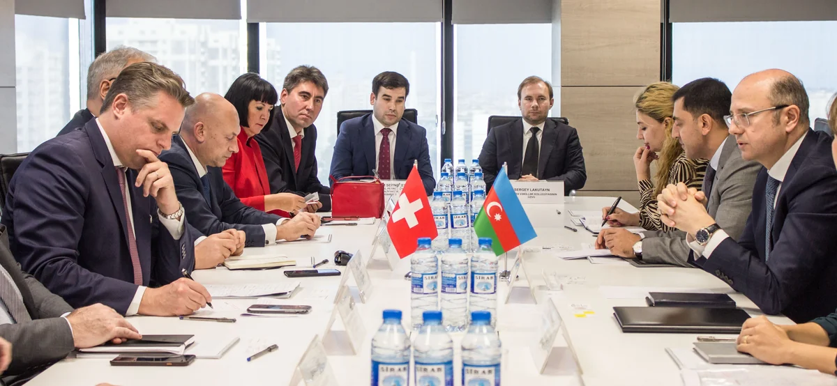 Energetika naziri isveçrəli iş adamlarını qəbul edib
