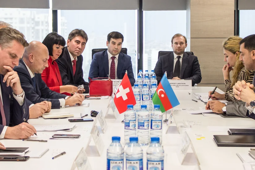 Energetika naziri isveçrəli iş adamlarını qəbul edib