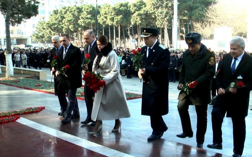 20 Yanvar faciəsinin 29-cu ildönümü Abşeronda qeyd olunub