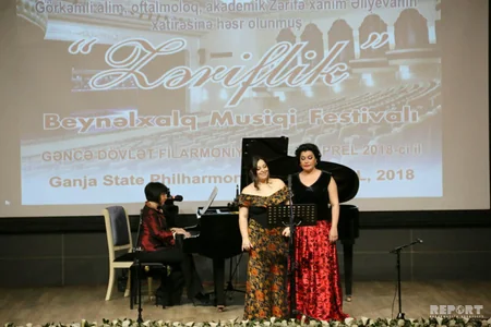 Gəncədə “Zəriflik” Beynəlxalq Musiqi Festivalı keçirilir - FOTO