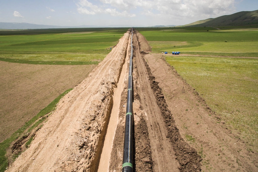 6.7 billion cubic meters of gas transported via TANAP