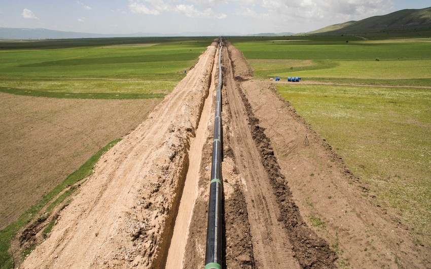 6.7 billion cubic meters of gas transported via TANAP