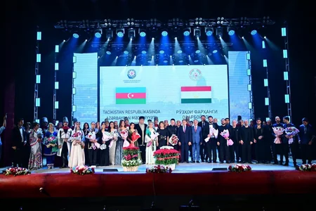 Tacikistanda Azərbaycan Mədəniyyəti Günlərinin açılışı münasibətilə qala konsert keçirilib
