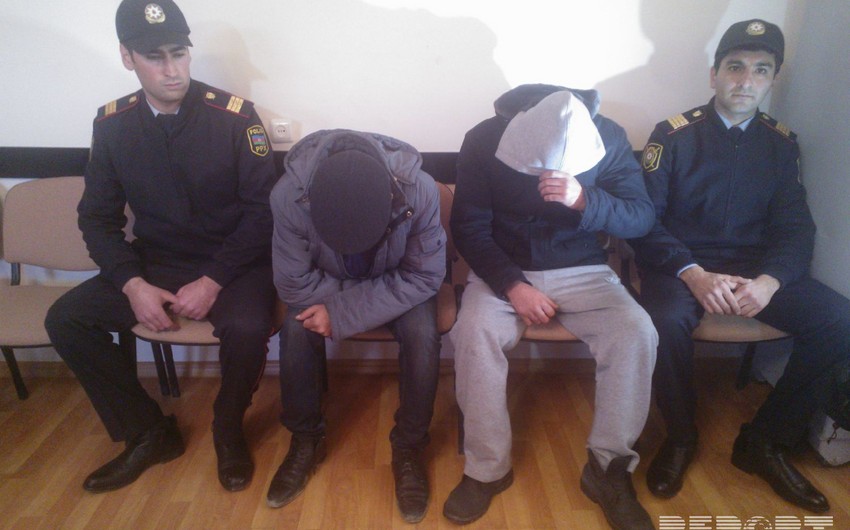 Balakəndə silsilə oğurluqlar edən şəxslər tutulub - FOTO