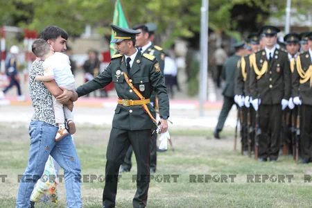 Heydər Əliyev adına Hərbi İnstitutda məzun buraxılışı - YENİLƏNİB - FOTOREPORTAJ