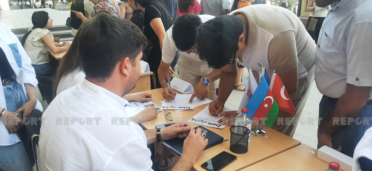 Gəncədə əmək yarmarkası keçirilib