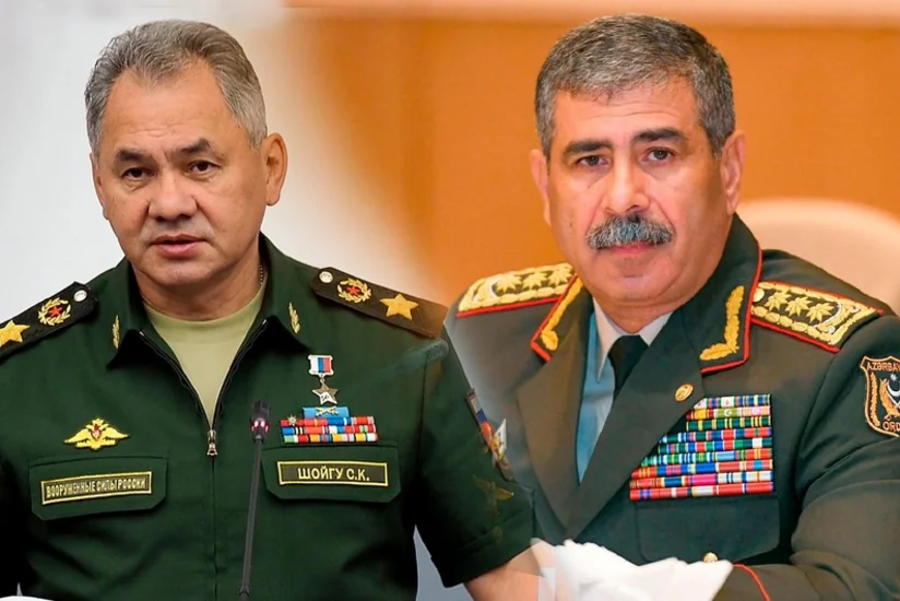 Шойгу и Гасанов обсудили пути стабилизации обстановки в Карабахском регионе Азербайджана