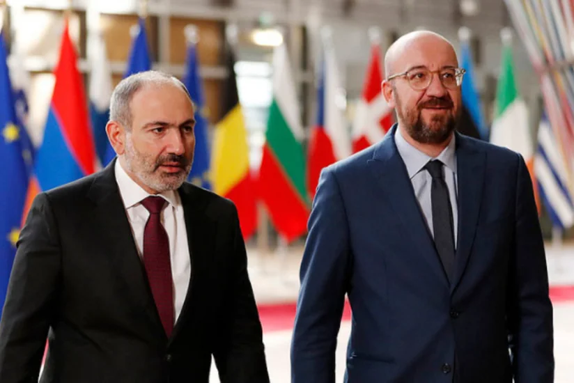 Avropa İttifaqı Şurasının Prezidenti ilə Nikol Paşinyan arasında görüş olub