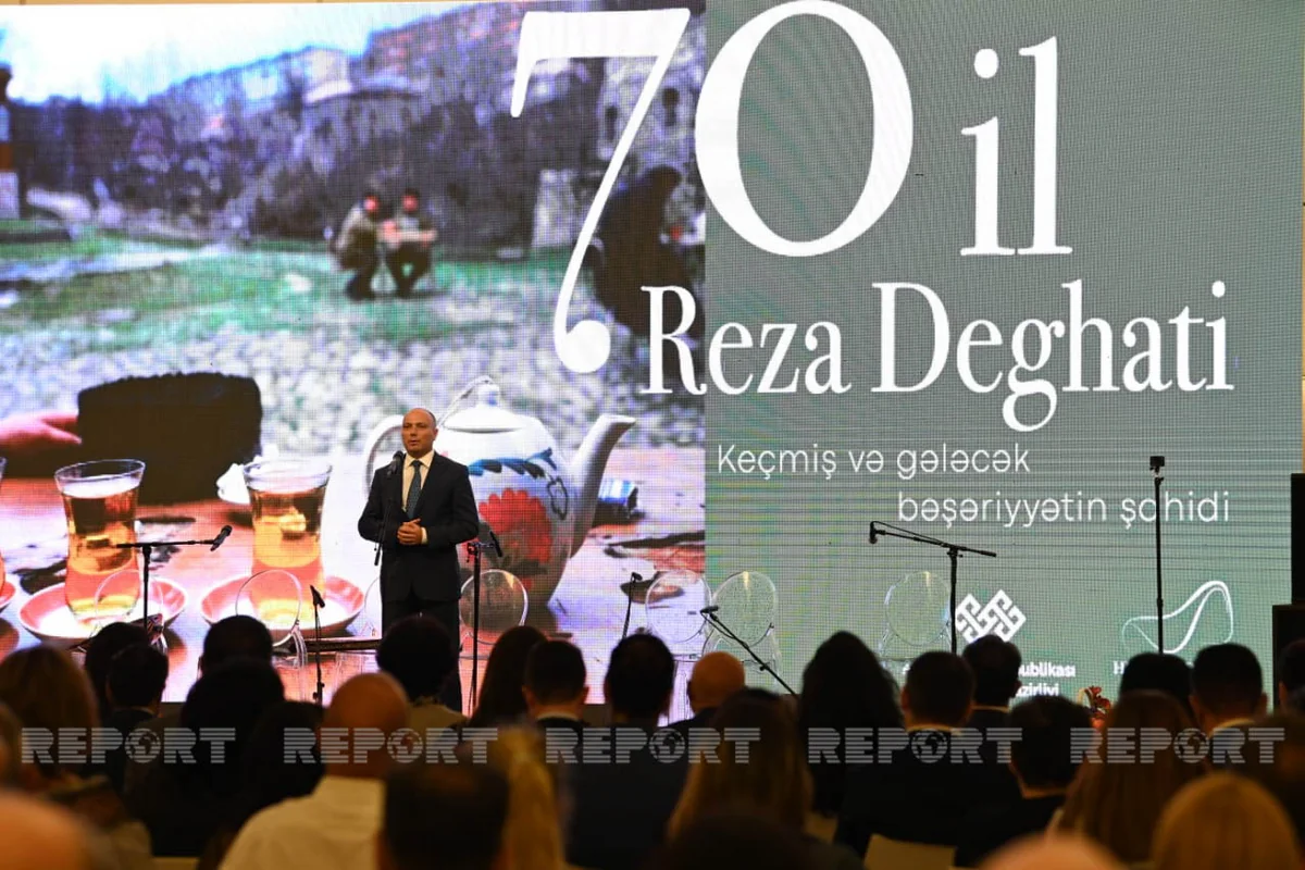 Heydər Əliyev Mərkəzində Reza Deqatinin 70 illik yubileyi münasibətilə tədbir keçirilib