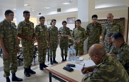Orienteering Competition launched in Azerbaijan Army