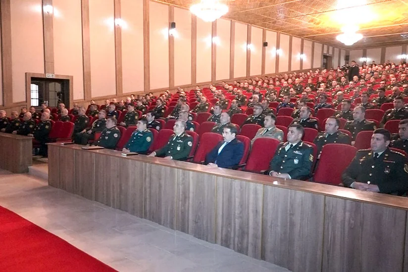 Naxçıvan Qarnizonunda 2020-ci tədris ilinin nəticələri ilə bağlı yekun müşavirə keçirilib