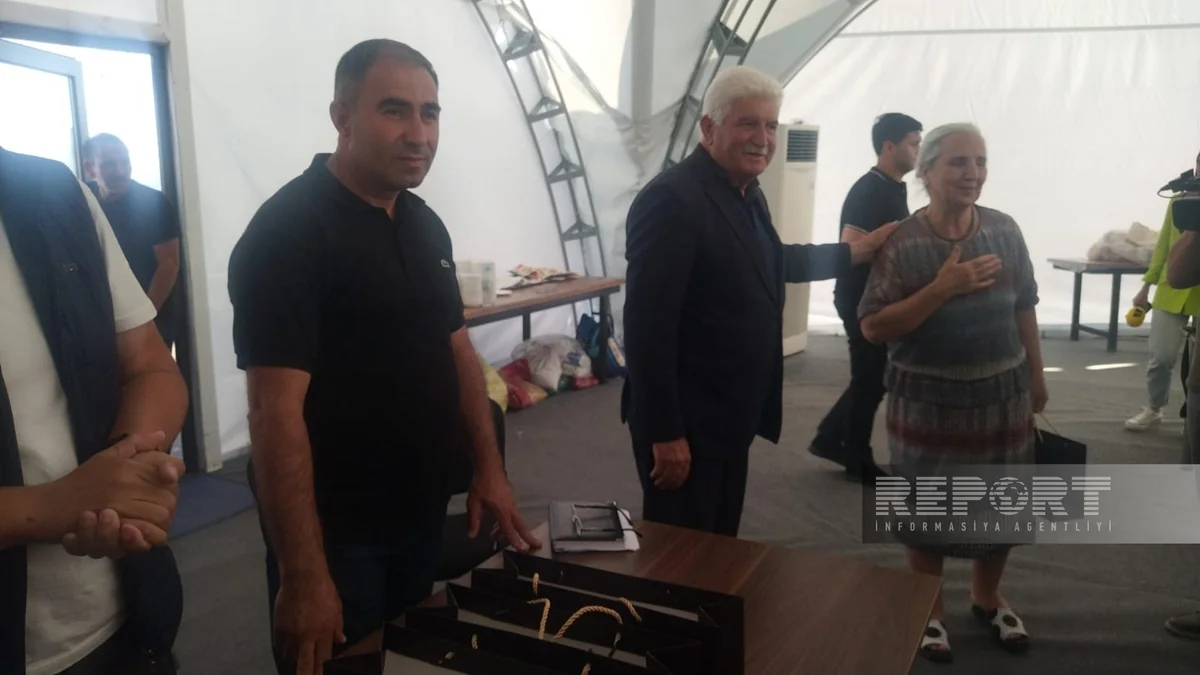 Bu gün Laçına köçürülən ailələrə evlərin açarları təqdim olunub