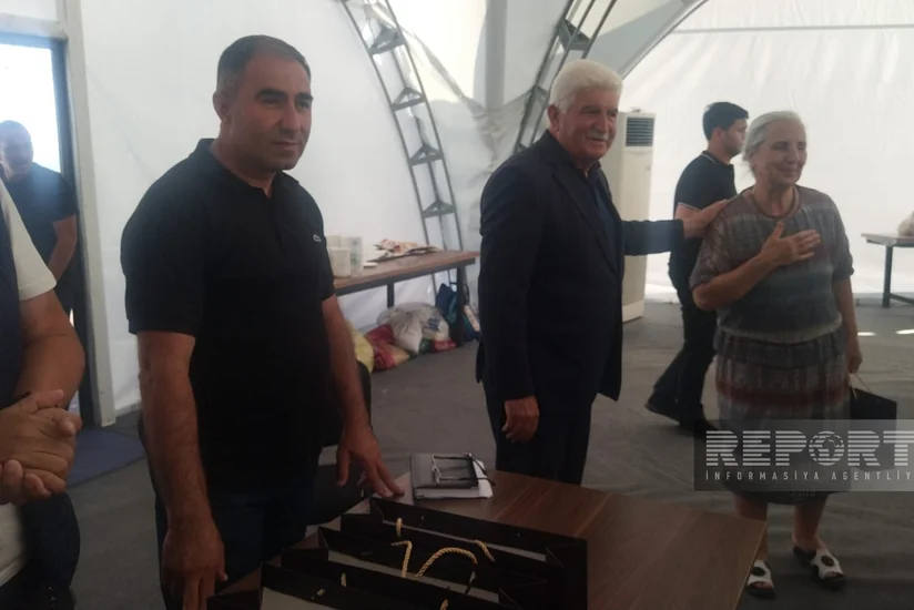 Bu gün Laçına köçürülən ailələrə evlərin açarları təqdim olunub
