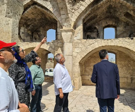 Azərbaycan və Türkiyə ombudsmanı Ağdam Cümə məscidində olub