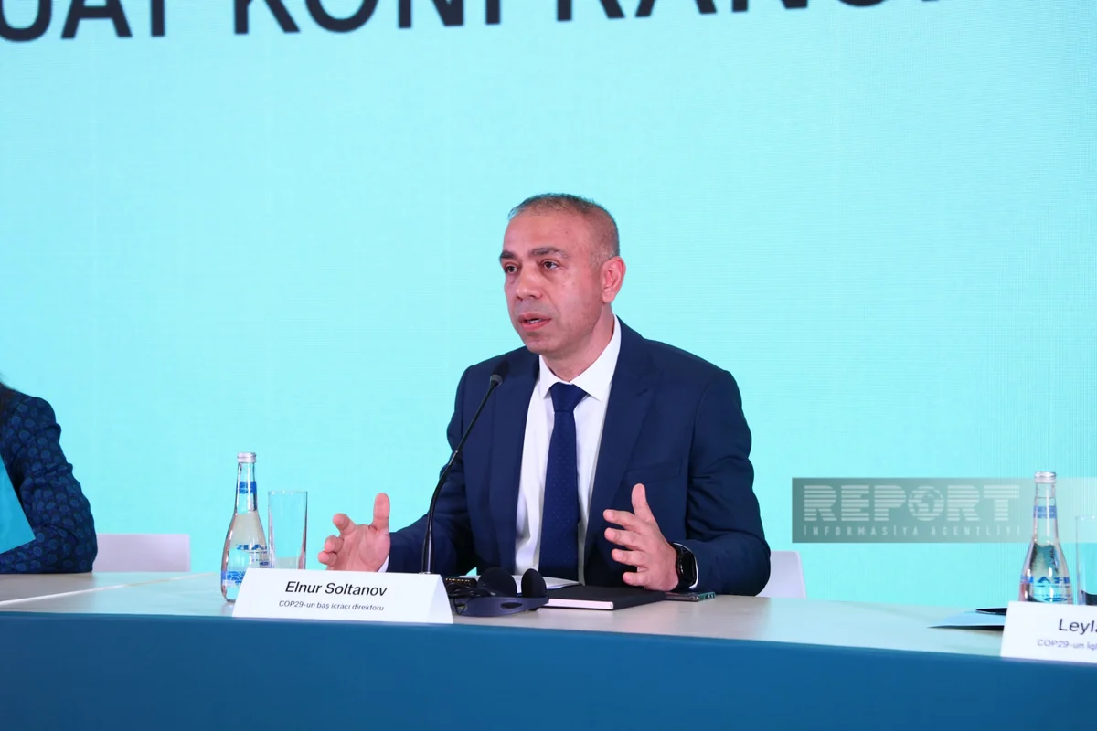 Elnur Soltanov: Azərbaycan COP29 ilə bağlı yeni imkanlar yaradacaq