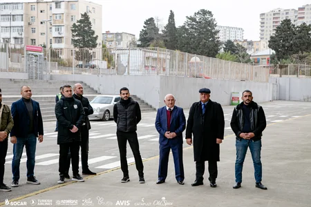 “Bakcell Arenada şəhidlərin adına “Xatirə Lövhəsi” açılıb