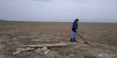 Xızıda top mərmisi tapılıb