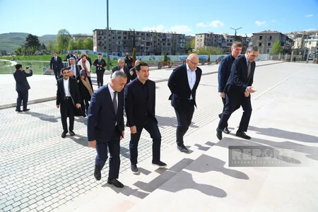 Xankəndiyə gələn diplomatik korpus nümayəndələri Qarabağ Universitetində olublar - YENİLƏNİB