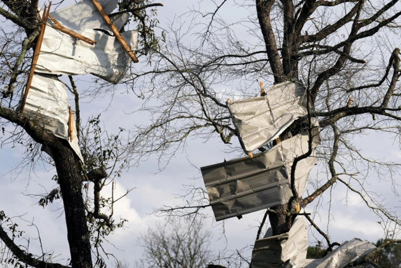 ABŞ-də tornado 2 nəfərin ölümünə, 6 nəfərin yaralanmasına səbəb olub
