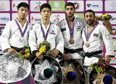 ​Азербайджанский дзюдоист завоевал золотую медаль на турнире World Masters