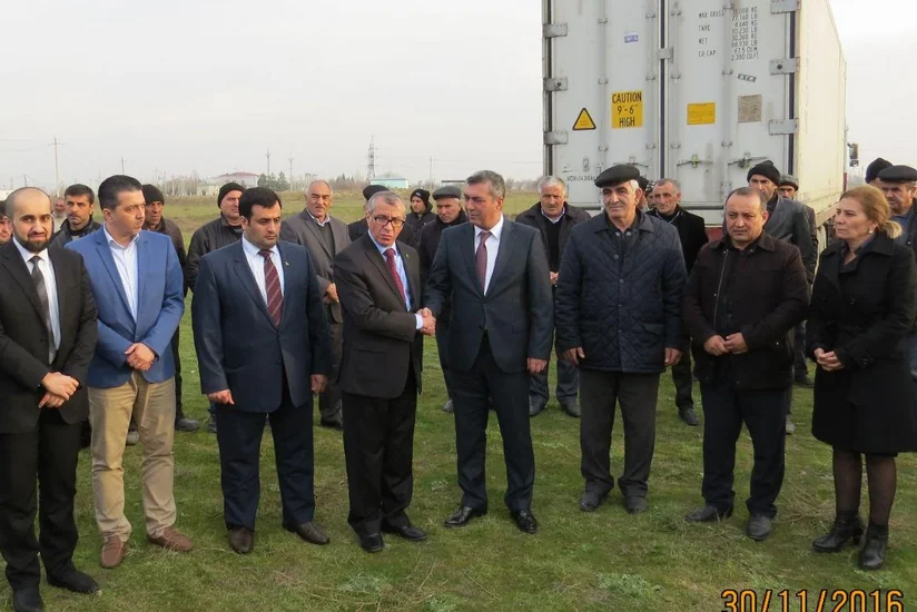 Səudiyyə Ərəbistanı azərbaycanlı məcburi köçkünlərə humanitar yardım göndərib