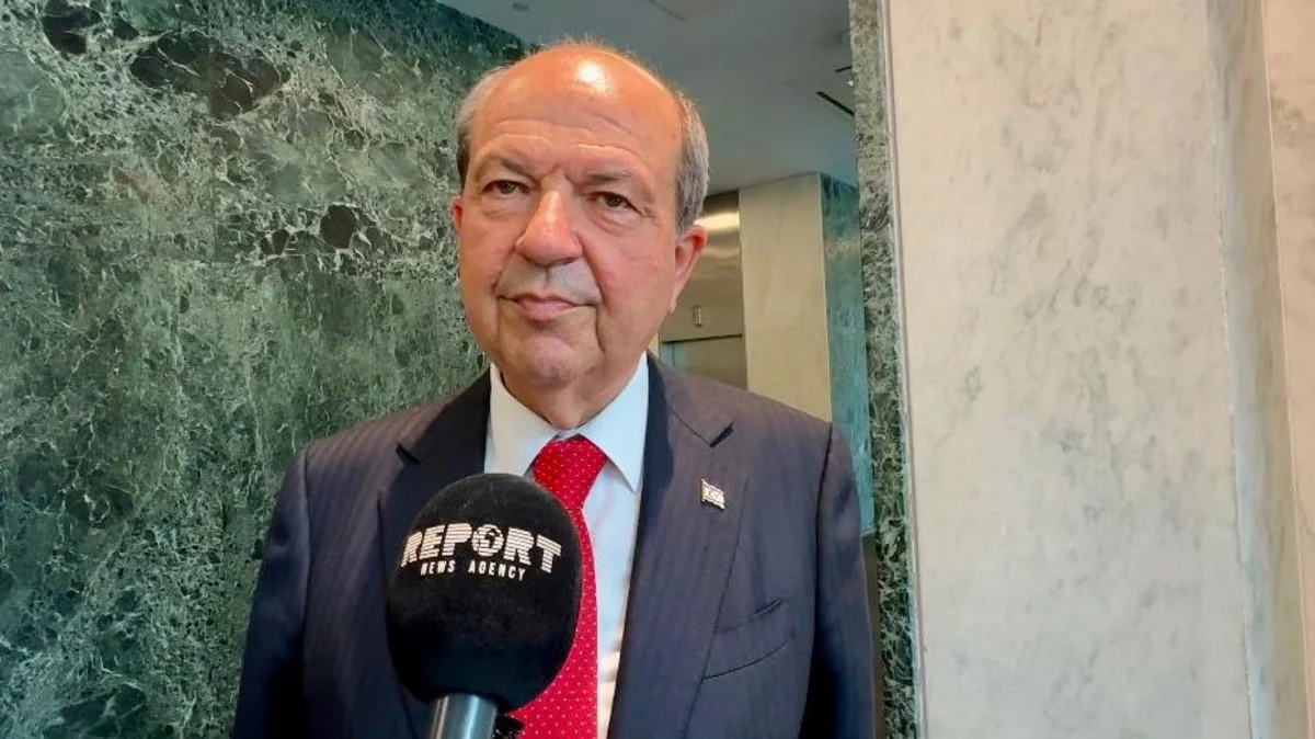 Ersin Tatar explains why Cyprus meeting resulted in failure