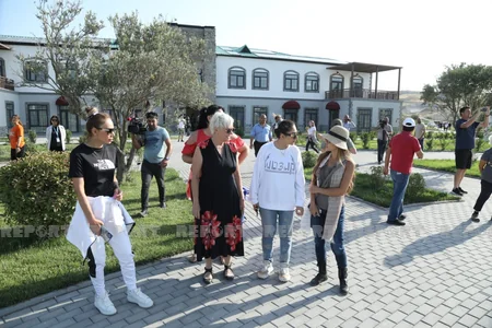 Foreign travelers visit Zangilan
