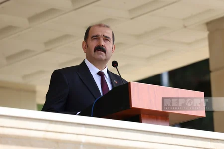 Cəmşid Naxçıvanski adına Hərbi Liseydə buraxılış gününə həsr olunan mərasim keçirilib