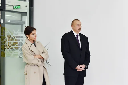 Prezident İlham Əliyev Bakıda Elektron Hökumətin İnkişafı Mərkəzinin inzibati binasının açılışında iştirak edib - YENİLƏNİB