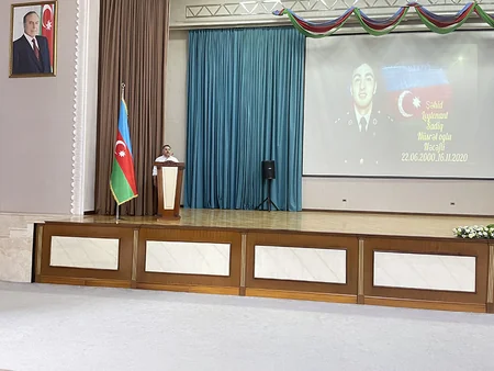 Şəhidlərin xatirəsinə həsr olunmuş anım mərasimi keçirilib