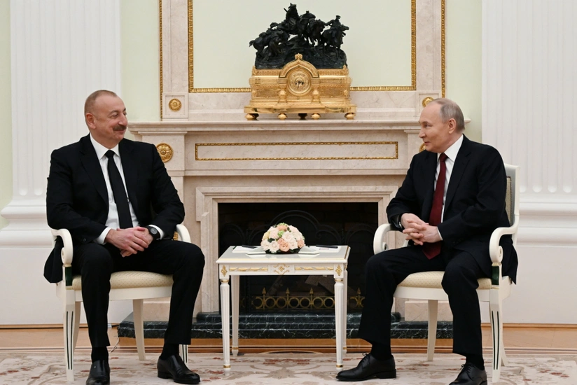 Prezident İlham Əliyev: Rusiya ilə əlaqələrimizin inkişafından çox razıyıq