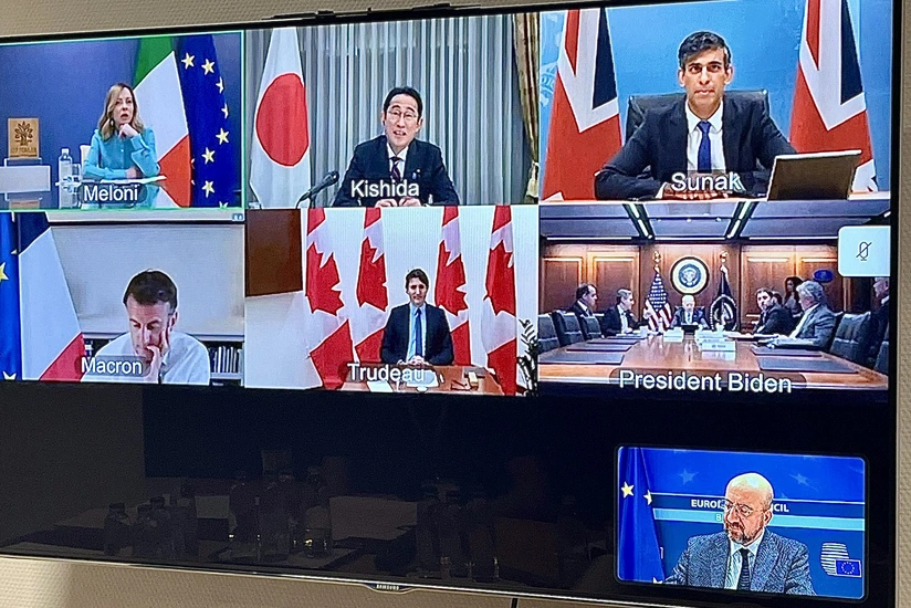 G7 express full solidarity with Israel after Iran's attacks