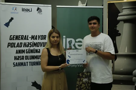 Milli Qəhrəman Polad Həşimovun xatirəsinə həsr olunmuş şahmat turniri keçirilib