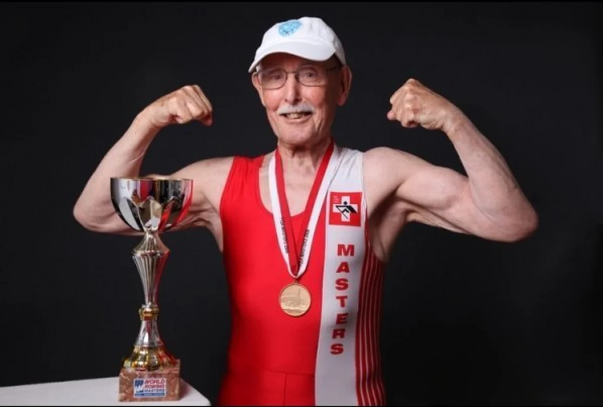 ​95 yaşlı idmançı yeni dünya rekorduna imza atıb