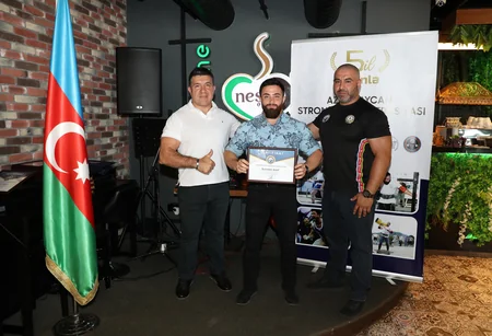 Azərbaycan Stronqmen Federasiyasının beş illiyi ilə bağlı tədbir keçirilib