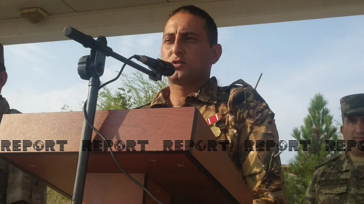Military oath-taking ceremonies being held in Azerbaijani Army