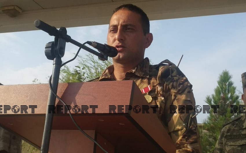 Azərbaycan Ordusunda andiçmə mərasimləri keçirilir